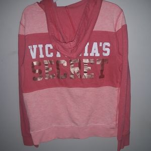 Victoria Secret zip up hoodie